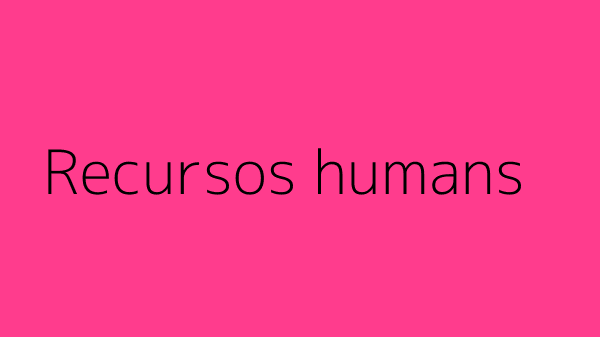 Recursos humans