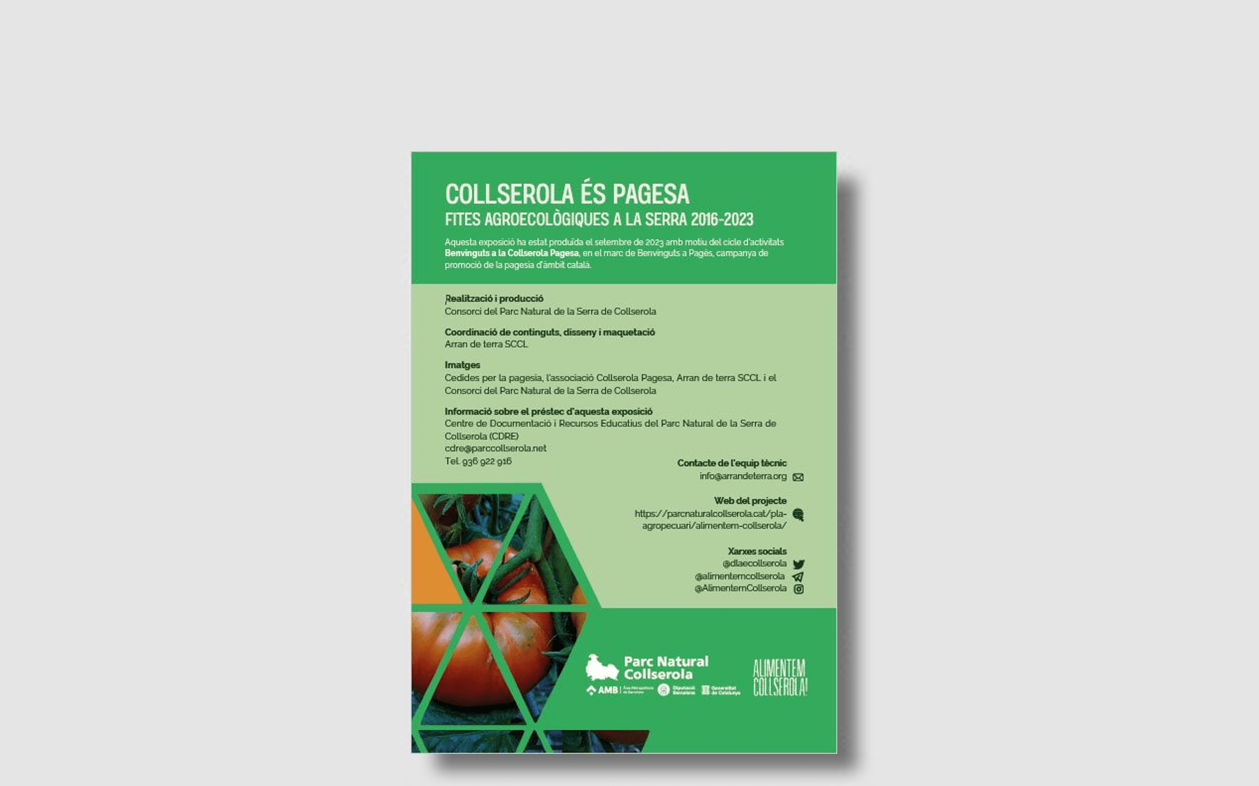 Exposició Collserola és pagesa